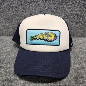 Costa Del Mar Game Changer Fly Fishing White OSFA Mesh Snapback Trucker Hat
